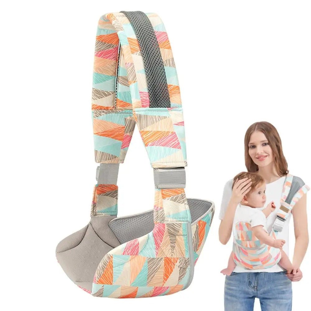Porte-bébé ergonomique bandoulière réglable