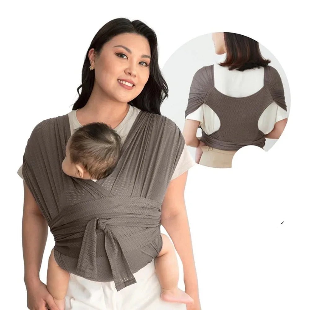 Sangle multifonction pour nouveau-né, doux, rond, coton respirant, sac à dos pour bébé, accessoires de poussette