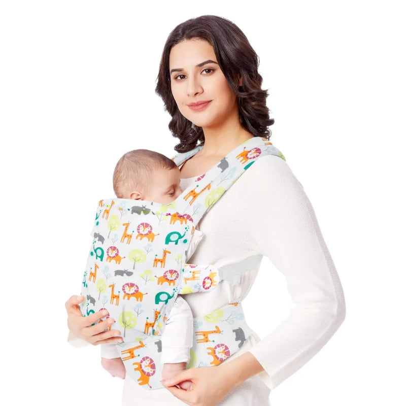Porte-bébé 4-en-1 avec siège de hanche | Mains libres, toutes saisons, confortable