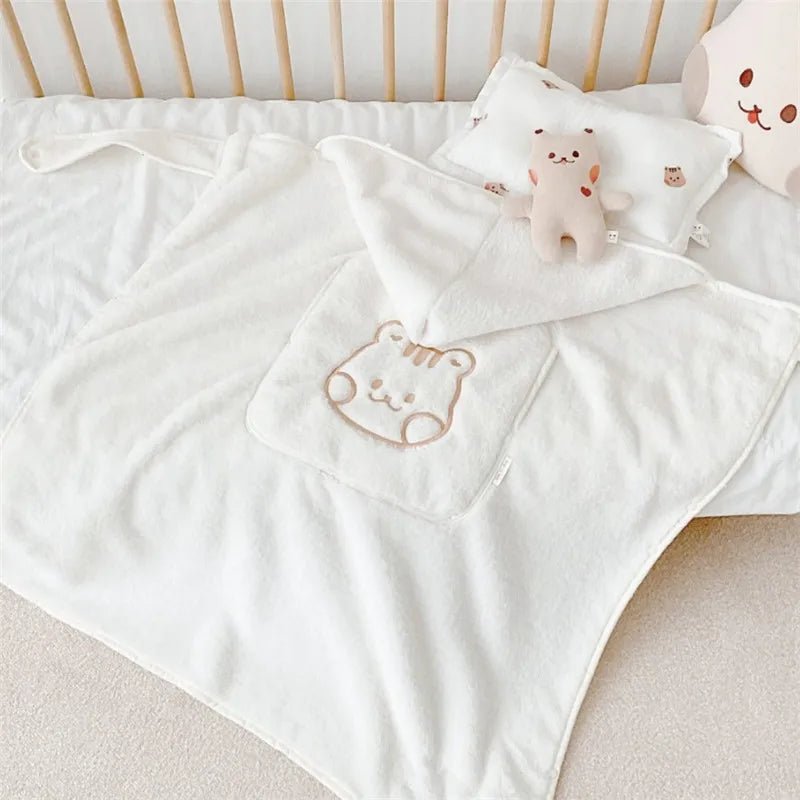 Couverture polaire hiver bébé
