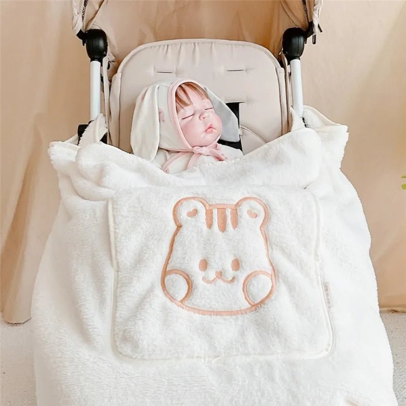 Couverture polaire hiver bébé