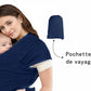 Echarpe avant pour bébé ; style enveloppant ; bandoulière multifonctionnelle ; fournitures de voyage de maternité