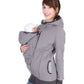 Manteau porte-bébé avec capuche
