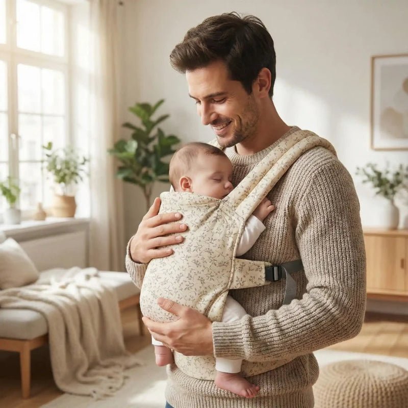 Porte-bébé 4-en-1 avec siège de hanche | Mains libres, toutes saisons, confortable