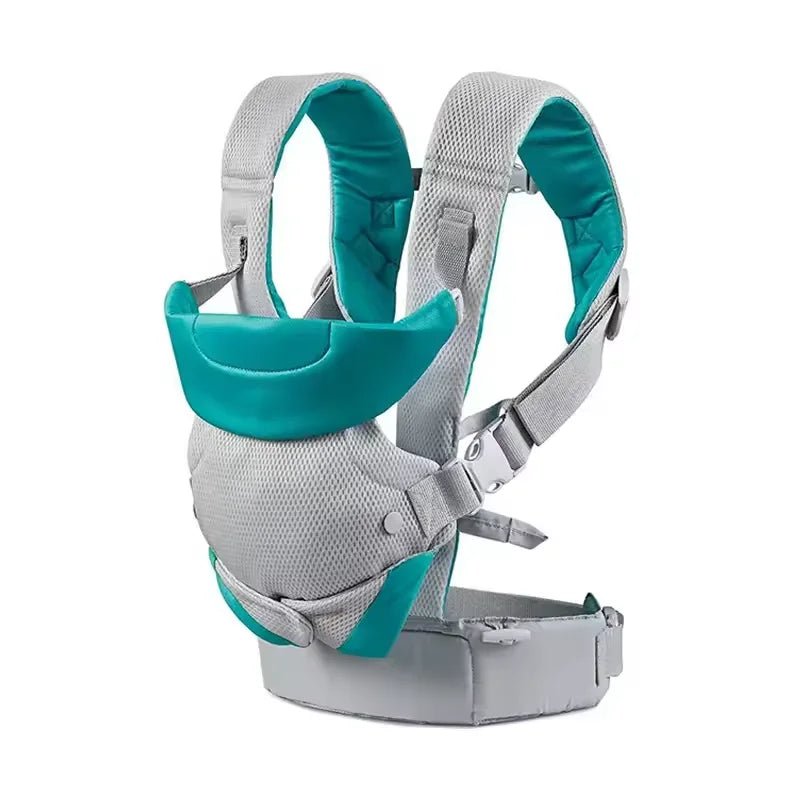 Porte-bébé ergonomique 4 en 1 – Protégez votre dos, gardez bébé tout contre vous en toute sécurité