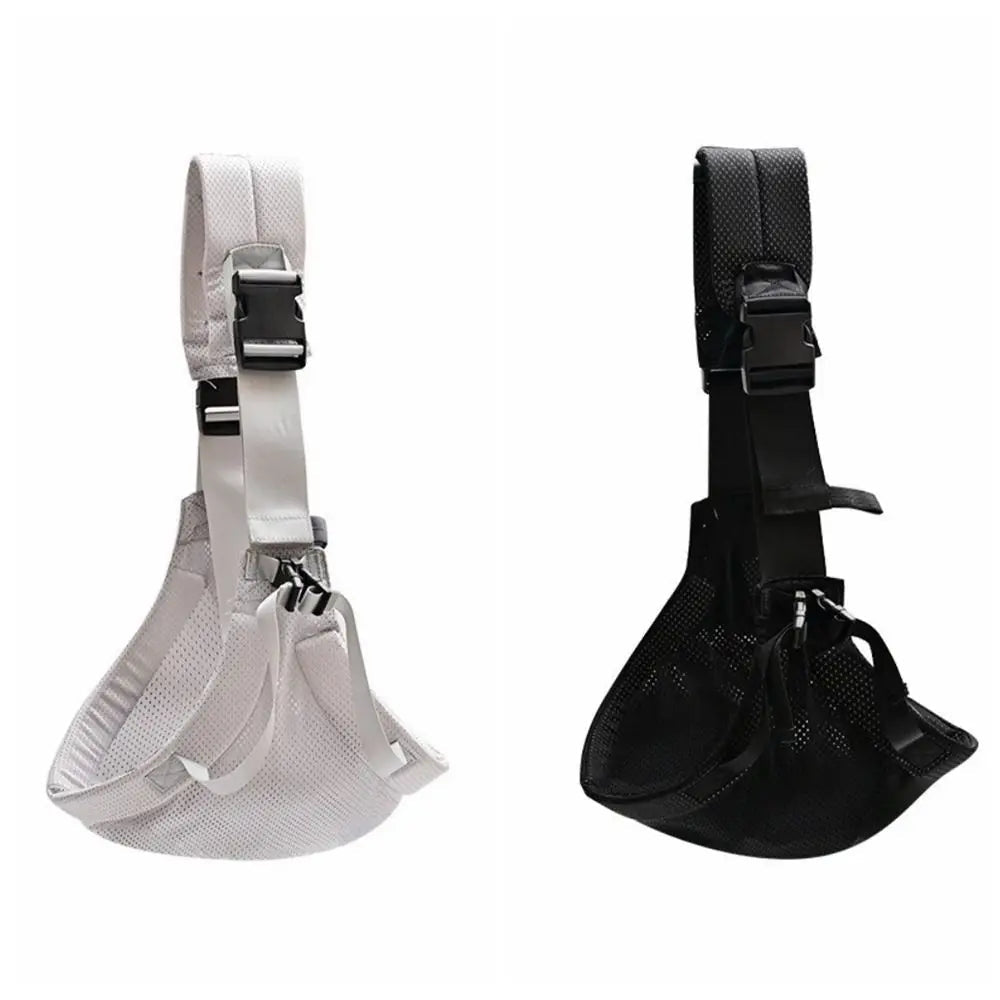 Porte-bébé enveloppant uni pour nouveau-né, maintien avant, réglable, sac à dos pour bébé, sac kangourou pour bébé, écharpe d'allaitement en maille pour nouveau-né