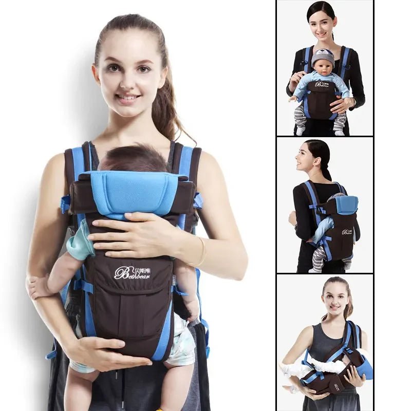 Porte-bébé  Ergonomique 4 en 1 -  jusqu'à 20 kg (0-3ans)