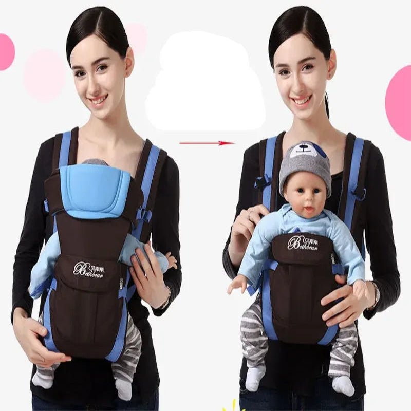 Porte-bébé  Ergonomique 4 en 1 -  jusqu'à 20 kg (0-3ans)