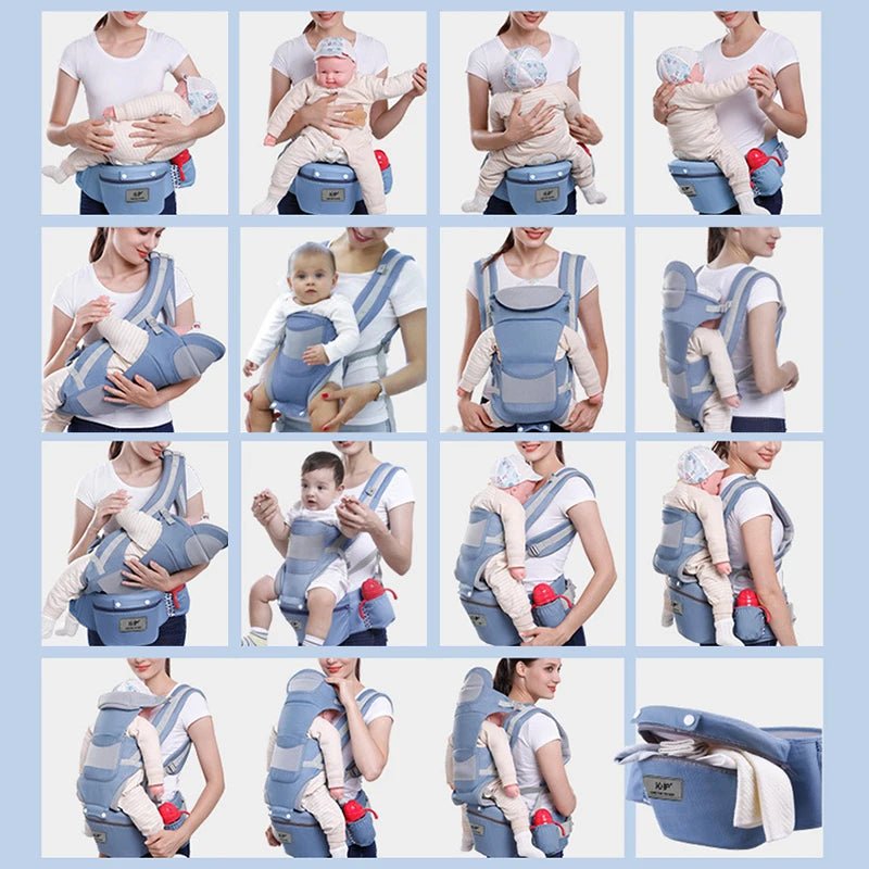 Porte-bébé Ergonomique 4 en 1 confort