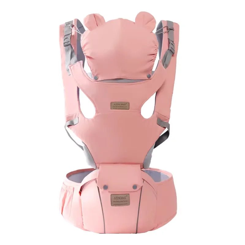 Porte-bébé ergonomique 6-en-1 avec assise hipseat