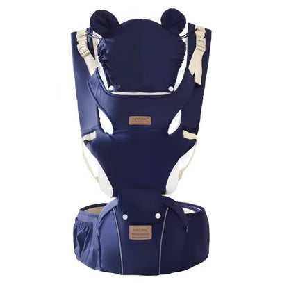 Porte-bébé ergonomique 6-en-1 avec assise hipseat