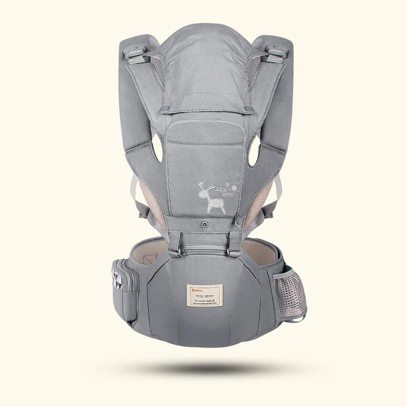 Porte-Bébé Ergonomique 6-en-1 avec Siège Hanches