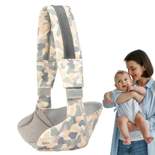 Porte-bébé ergonomique bandoulière réglable