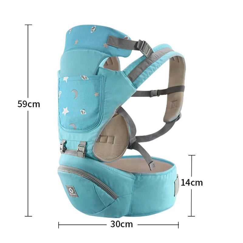 Porte-bébé ergonomique Nuit étoilée