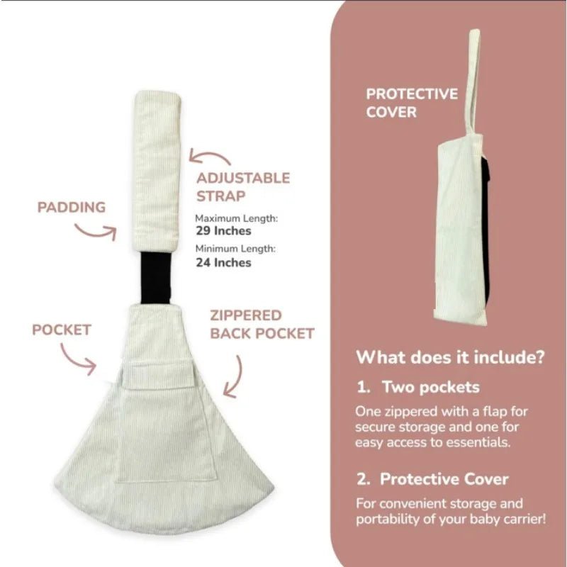 Porte-bébé Portable, accessoires pour tout-petits, sangle multifonctionnelle, sac pour nourrissons, épaule réglable, écharpe de haute qualité pour enfants