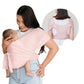 Sangle multifonction  pour nouveau-né, doux, rond, coton respirant, sac à dos pour bébé, accessoires de poussette