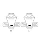 Sangle multifonction  pour nouveau-né, doux, rond, coton respirant, sac à dos pour bébé, accessoires de poussette